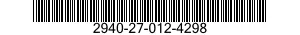 2940-27-012-4298 AIR CLEANER,INTAKE 2940270124298 270124298