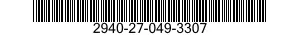 2940-27-049-3307 FILTER ELEMENT,INTAKE AIR CLEANER 2940270493307 270493307