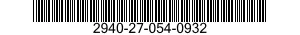2940-27-054-0932 AIR CLEANER,INTAKE 2940270540932 270540932
