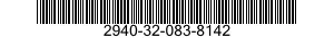 2940-32-083-8142 FILTER ELEMENT,INTAKE AIR CLEANER 2940320838142 320838142