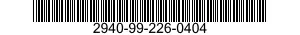 2940-99-226-0404 FILTER ELEMENT,FLUID 2940992260404 992260404