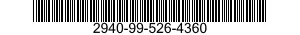 2940-99-526-4360  2940995264360 995264360