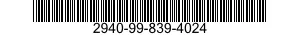 2940-99-839-4024 FILTER ELEMENT,FLUID,PRESSURE 2940998394024 998394024