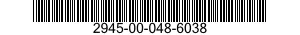 2945-00-048-6038  2945000486038 000486038