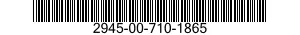 2945-00-710-1865  2945007101865 007101865