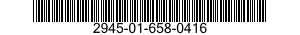 2945-01-658-0416 FILTER ELEMENT,INTAKE AIR CLEANER 2945016580416 016580416