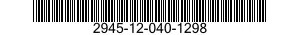 2945-12-040-1298  2945120401298 120401298