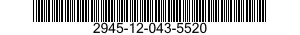 2945-12-043-5520  2945120435520 120435520