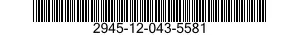 2945-12-043-5581  2945120435581 120435581