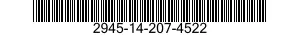 2945-14-207-4522 BOUCHON DE FILTRE S 2945142074522 142074522