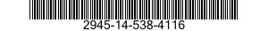 2945-14-538-4116 FILTER ELEMENT,FLUID 2945145384116 145384116