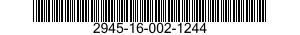 2945-16-002-1244 HEAD,SEDIMENT STRAINER 2945160021244 160021244