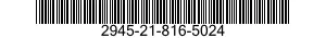 2945-21-816-5024  2945218165024 218165024