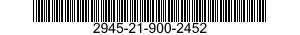 2945-21-900-2452 FILTER ELEMENT,INTAKE AIR CLEANER 2945219002452 219002452