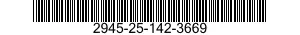 2945-25-142-3669 SPRING,HELICAL,COMPRESSION 2945251423669 251423669