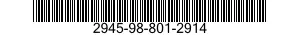 2945-98-801-2914 STRAINER ELEMENT,SEDIMENT 2945988012914 988012914