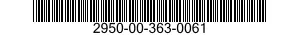 2950-00-363-0061  2950003630061 003630061