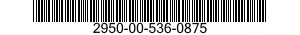2950-00-536-0875  2950005360875 005360875