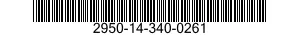 2950-14-340-0261  2950143400261 143400261