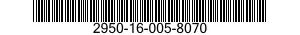 2950-16-005-8070 TURBO SUPERCHARGER,ENGINE,NON-AIRCRAFT 2950160058070 160058070