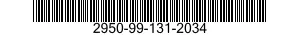 2950-99-131-2034 TURBO CHARGER 2950991312034 991312034