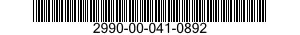 2990-00-041-0892  2990000410892 000410892