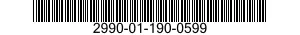 2990-01-190-0599 PIPE,EXHAUST 2990011900599 011900599
