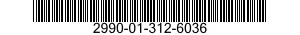 2990-01-312-6036 SENSOR,ENGINE COOLANT TEMPERATURE,EMISSION CONTROL 2990013126036 013126036
