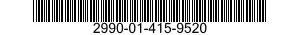 2990-01-415-9520 SENSOR,ENGINE COOLANT TEMPERATURE,EMISSION CONTROL 2990014159520 014159520