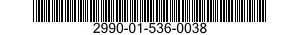 2990-01-536-0038 DAMPER,EXHAUST PIPE,DIESEL ENGINE 2990015360038 015360038