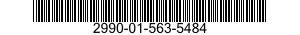 2990-01-563-5484 SENSOR,EXHAUST GAS,OXYGEN,EMISSION CONTROL 2990015635484 015635484