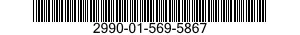 2990-01-569-5867 SENSOR,AIR CHARGED TEMPERATURE,EMISSION CONTROL 2990015695867 015695867