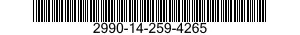 2990-14-259-4265 BUTEE CLAPET PLAT 2990142594265 142594265