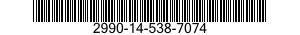 2990-14-538-7074 VALVE,POSITIVE CRANKCASE VENTILATION 2990145387074 145387074