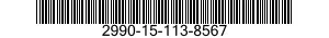 2990-15-113-8567 PANEL,INDICATOR 2990151138567 151138567