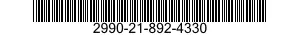 2990-21-892-4330 PIPE,EXHAUST 2990218924330 218924330