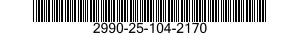 2990-25-104-2170 GASKET 2990251042170 251042170