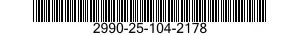2990-25-104-2178 RING,SEALING,TOROID 2990251042178 251042178