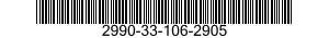 2990-33-106-2905 CABLE ASSEMBLY,CONTROL 2990331062905 331062905