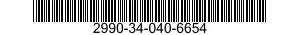 2990-34-040-6654 POINTER,TOP DEAD CENTER,ENGINE 2990340406654 340406654