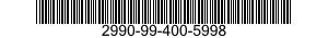 2990-99-400-5998  2990994005998 994005998