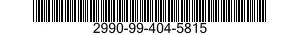 2990-99-404-5815  2990994045815 994045815