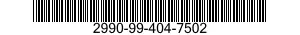 2990-99-404-7502  2990994047502 994047502