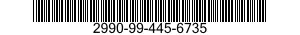 2990-99-445-6735 RING,DRIVE PLATE,TRANSMISSION 2990994456735 994456735