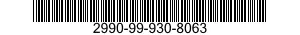 2990-99-930-8063 RING,PISTON 2990999308063 999308063