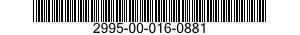2995-00-016-0881  2995000160881 000160881