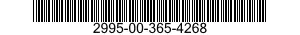 2995-00-365-4268 PLUG,RETAINING 2995003654268 003654268