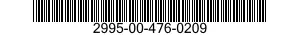 2995-00-476-0209 VALVE,HIGH PRESSURE 2995004760209 004760209