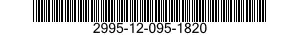 2995-12-095-1820 PLUG,PROTECTIVE,DUST AND MOISTURE SEAL 2995120951820 120951820