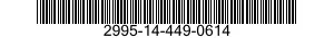 2995-14-449-0614 SUPPORT TUYAUT,EQUI 2995144490614 144490614